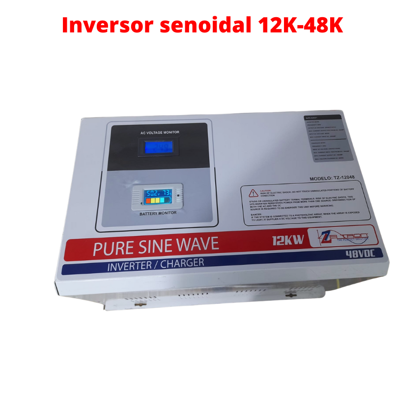 Inversor Zeltron Onda Senoidal pura 12K-48VDC/110VAC-220VAC-2629